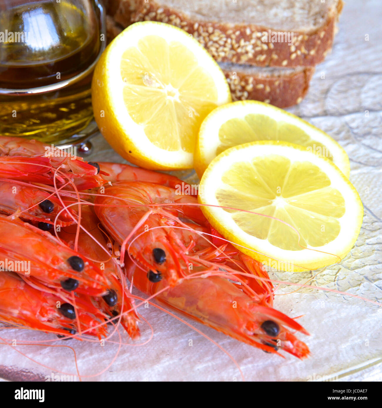 Fresh Australian king prawns Stock Photo Alamy