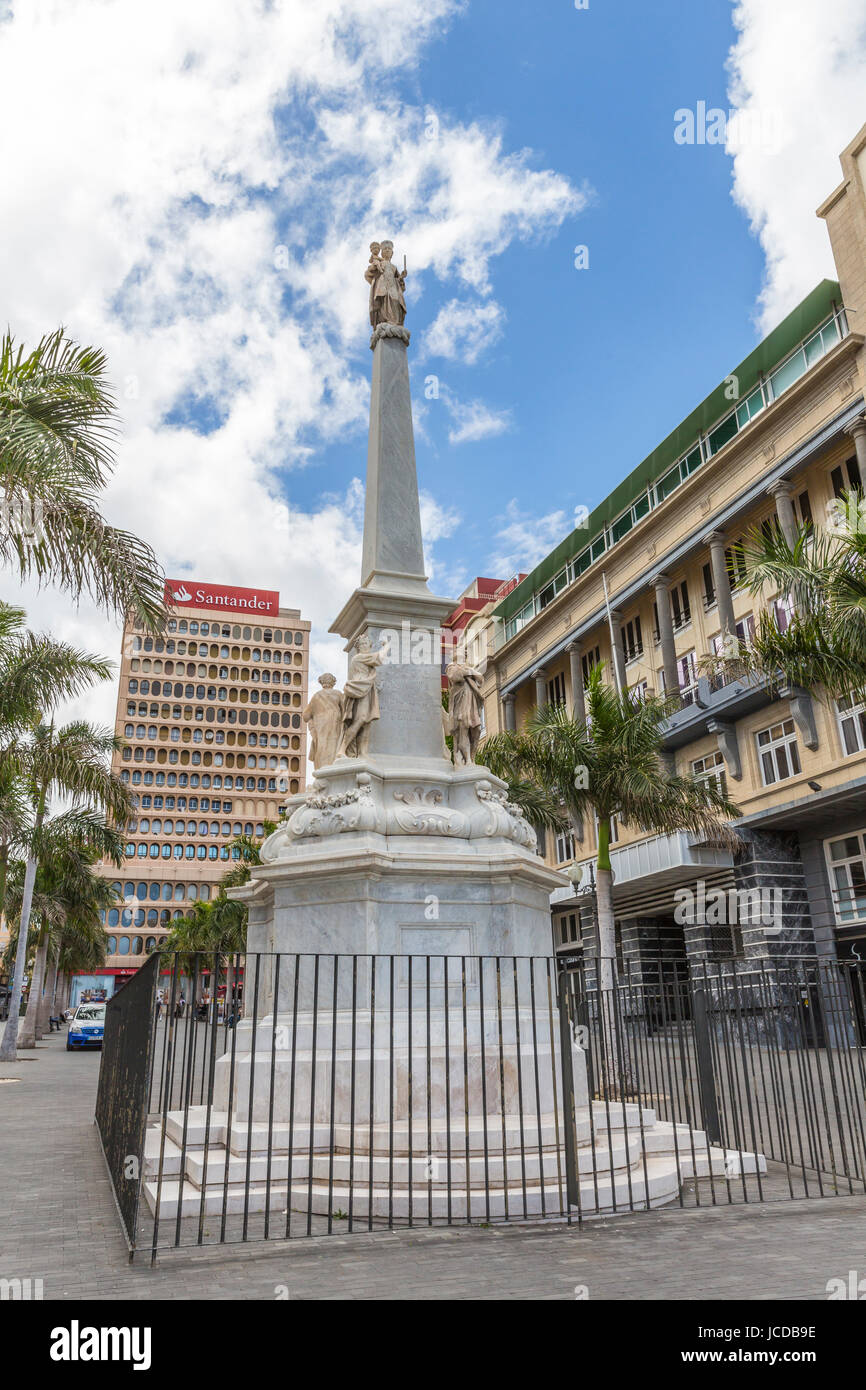 Triunfo de Candelaria, Denkmal an die Inselpatronin, Santa Cruz