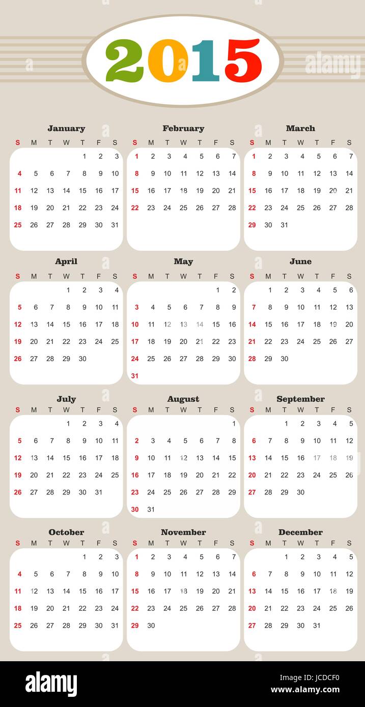 Kalender 2014 design hi-res stock photography and images - Alamy