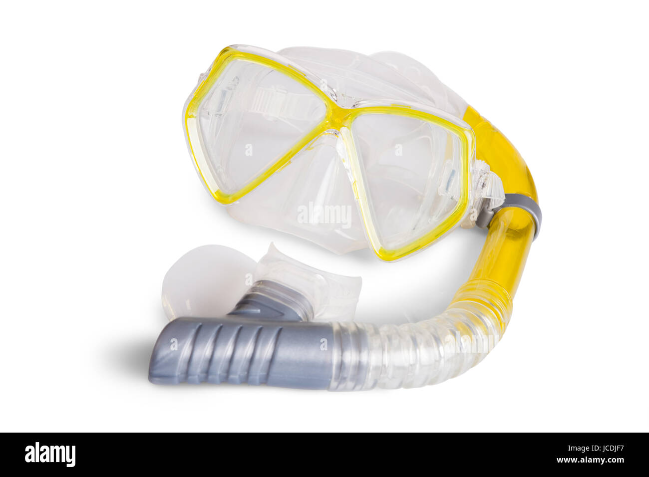 Goggles for snorkeling. Isolated on white background Stock Photo Alamy