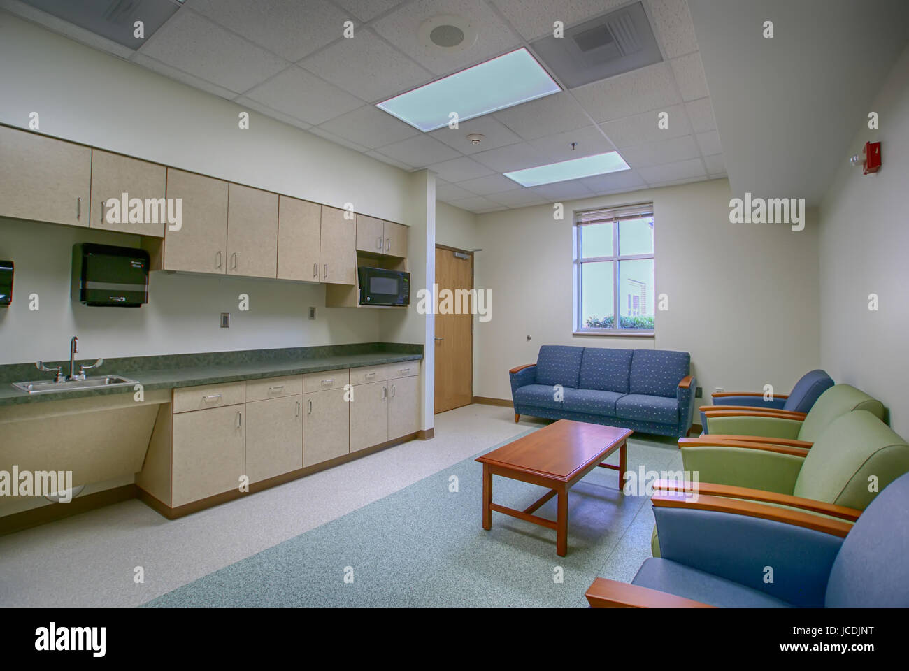doctor patient lounge room and furniture Stock Photo Alamy