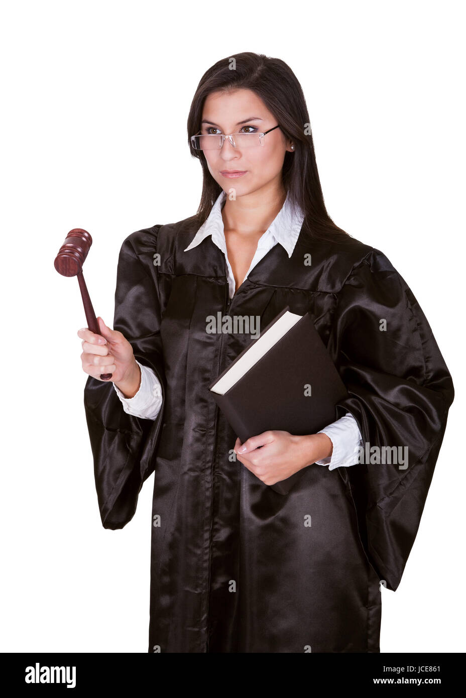 Female lawyer court gown hi res stock photography and images Alamy