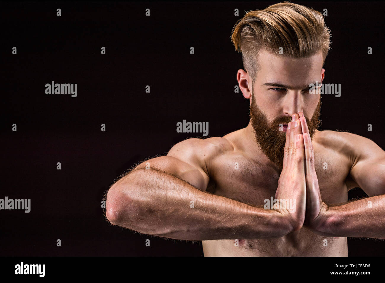 Bodybuilder Pose Black High Resolution Stock Photography and Bodybuilder Pose Black High Resolution Stock Photography and