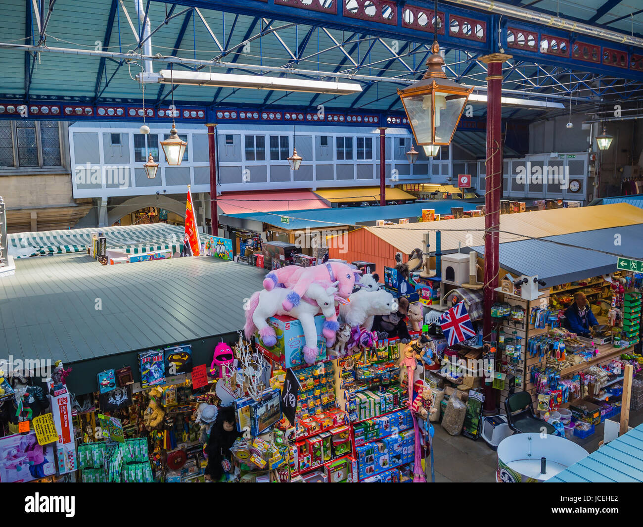 Durham indoor market hires stock photography and images Alamy