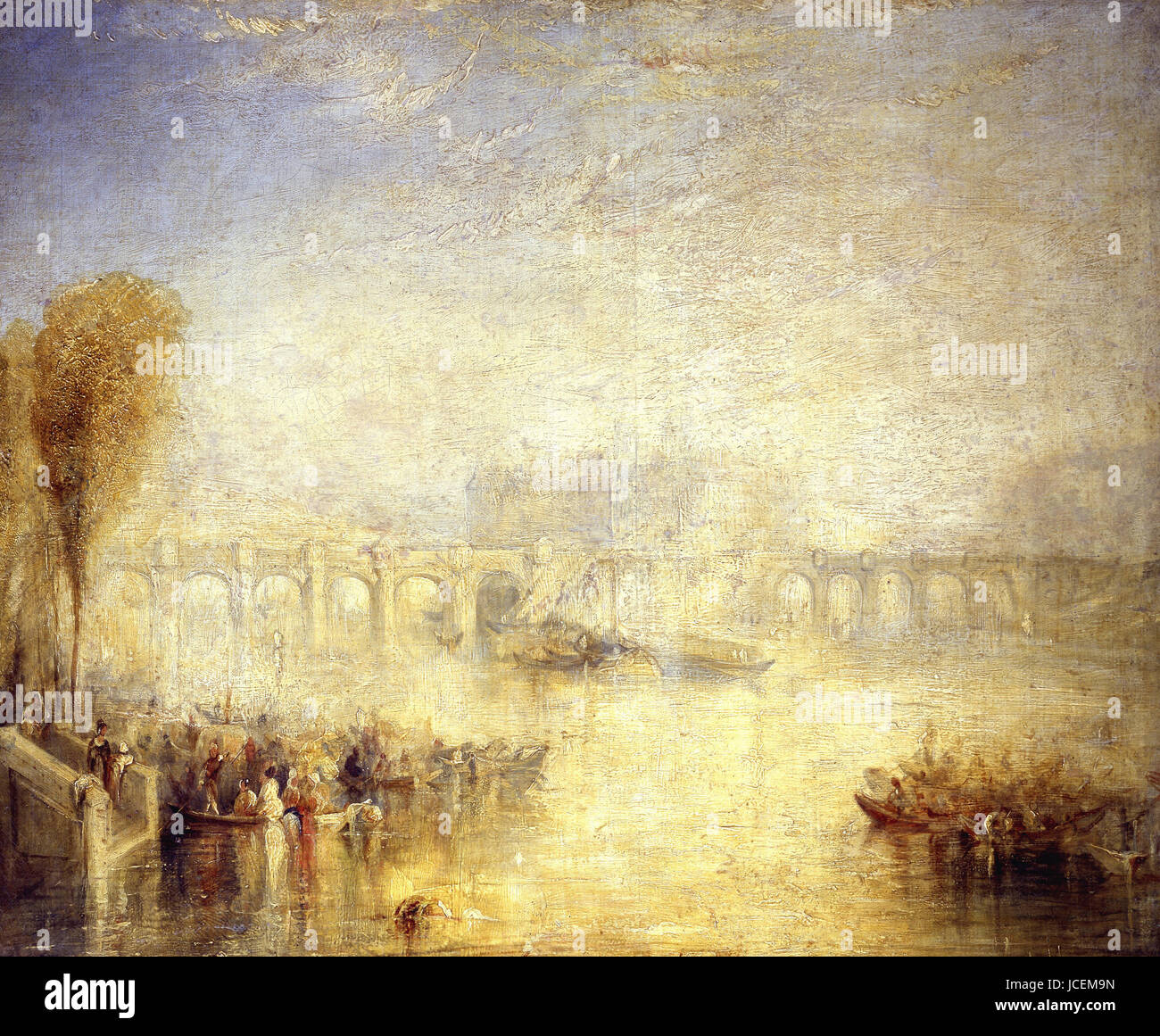 Paris: The Pont Neuf and the Ile de la Cité', Joseph Mallord William  Turner, c.1833