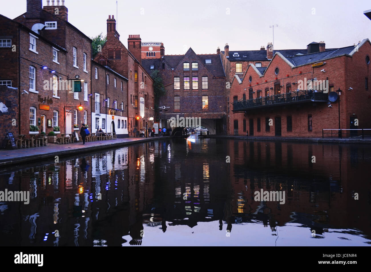 Birmingham Canals. UK Stock Photo
