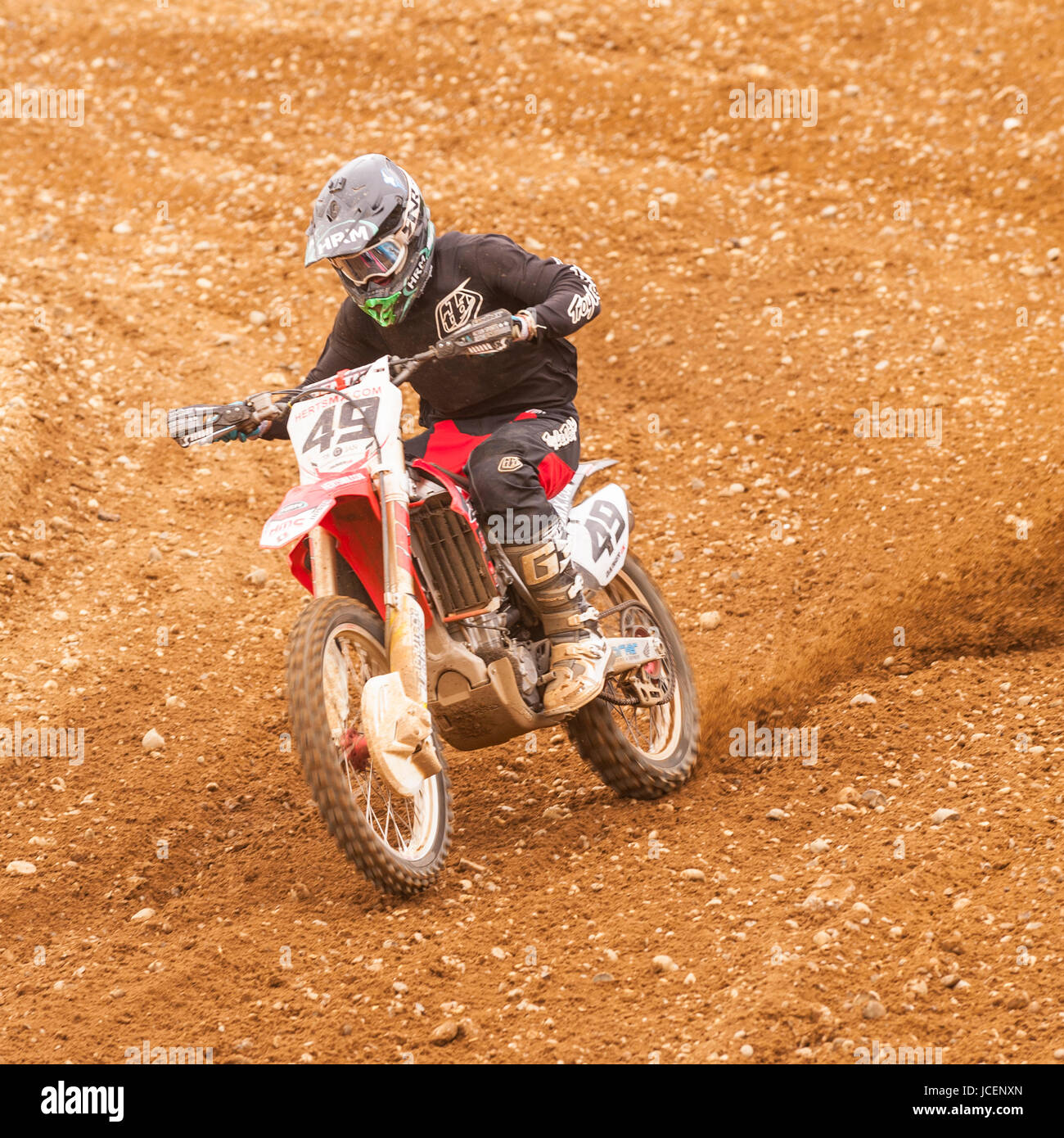 motorcycle scrambling