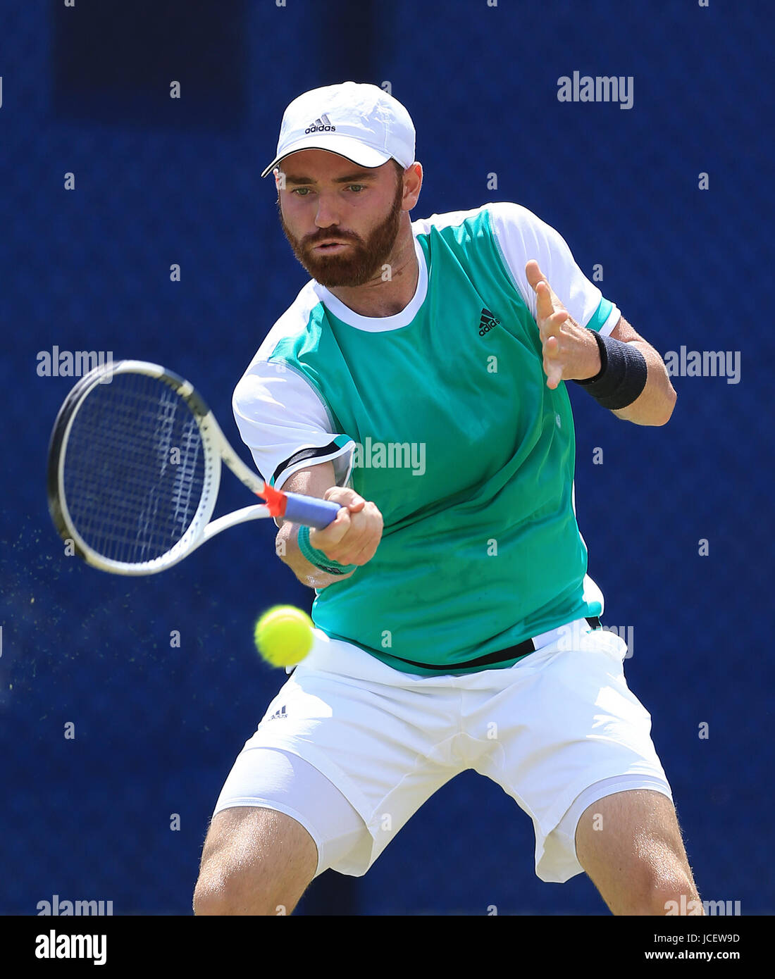 USA's Bjorn Fratangelo during day four of the AEGON Open Nottingham at  Nottingham Tennis Centre. PRESS ASSOCIATION Photo. Picture date: Thursday  June 15, 2017. See PA story TENNIS Nottingham. Photo credit should