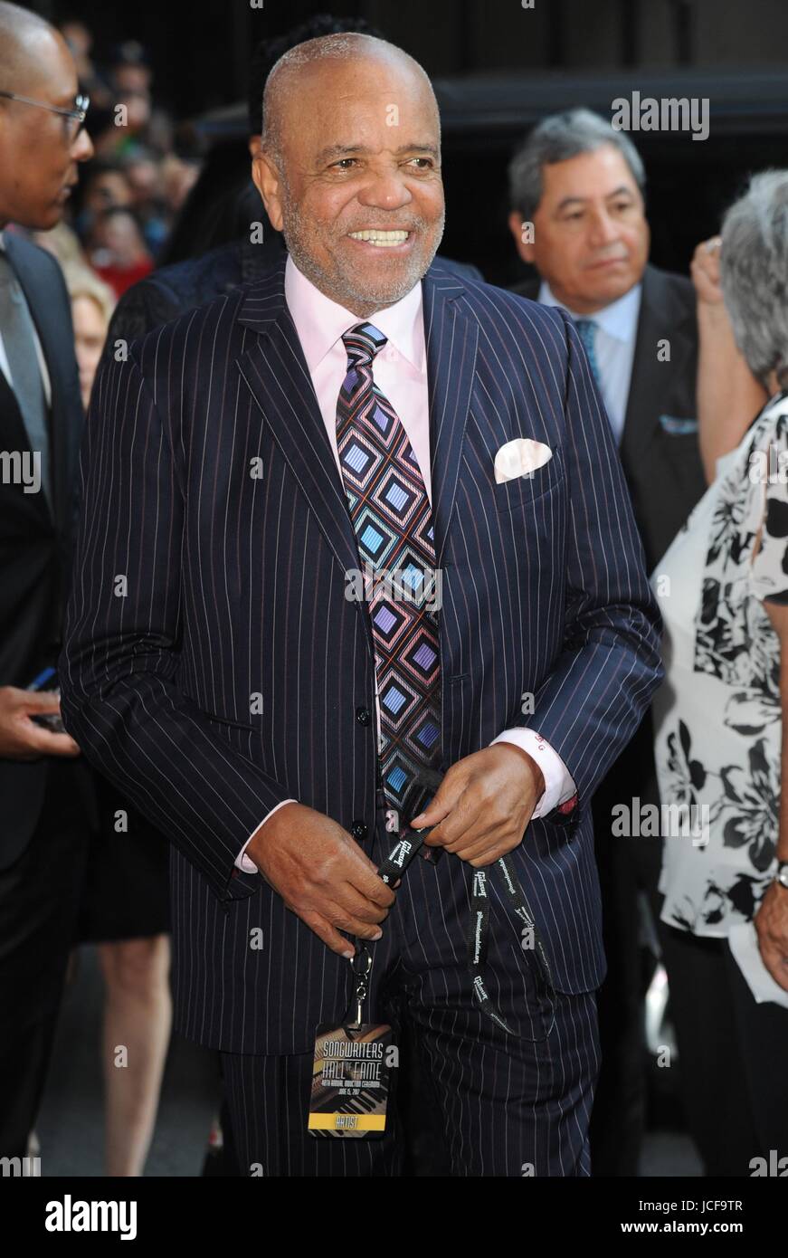 New York, NY, USA. 15th June, 2017. Berry Gordy Jr at arrivals for Songwriters Hall Of Fame 2017 48th Annual Induction And Awards Gala, New York Marriott Marquis, New York, NY June 15, 2017. Credit: Kristin Callahan/Everett Collection/Alamy Live News Stock Photo