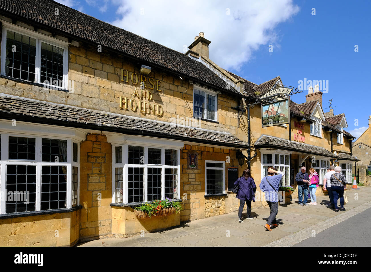 Broadway Village in The Cotswolds Stock Photo Alamy