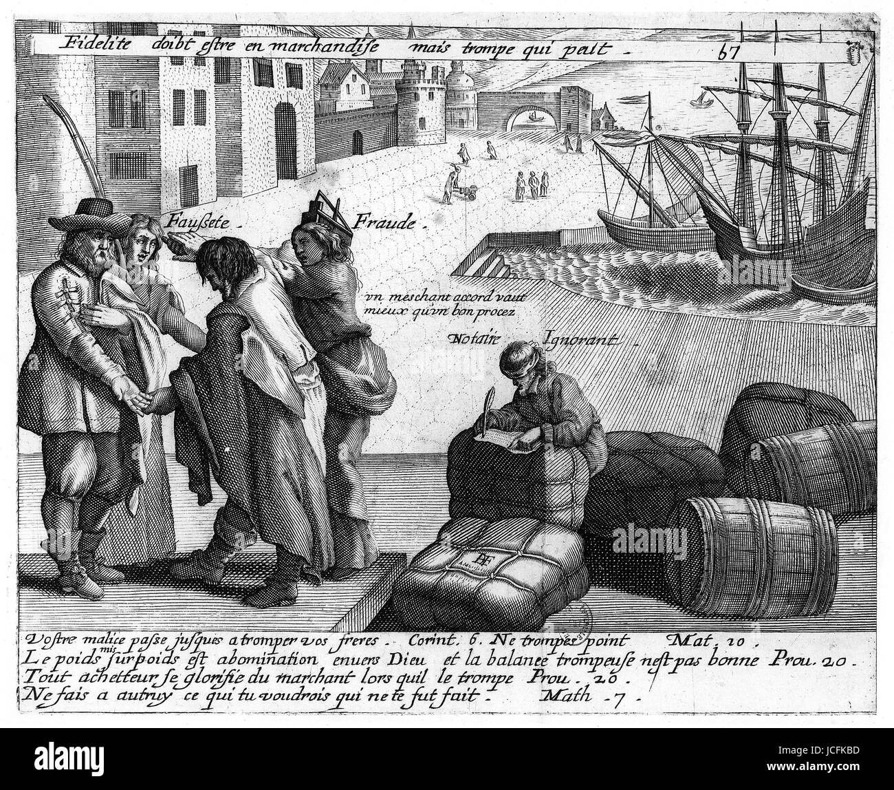 17th Century Merchants Stock Photos & 17th Century Merchants Stock 