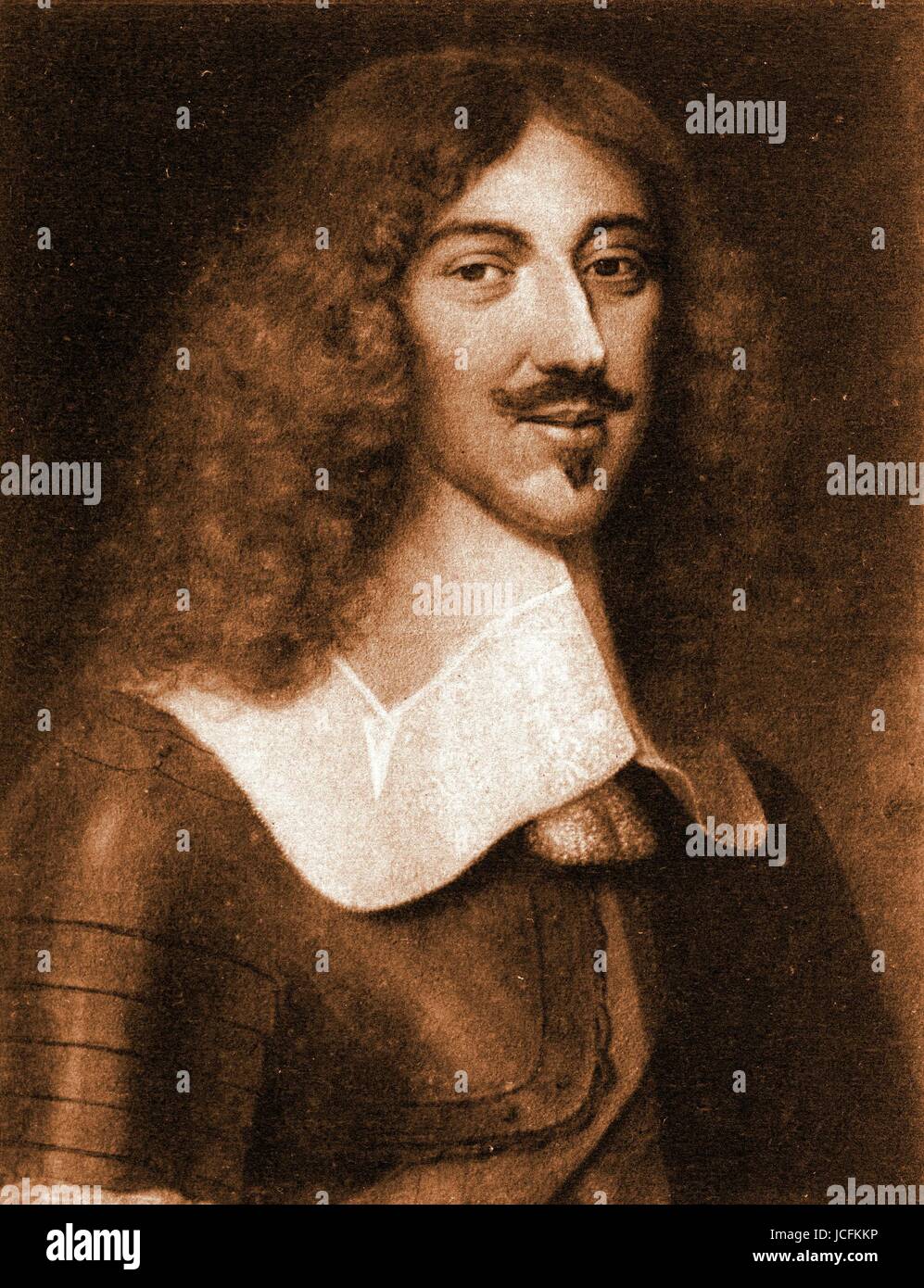 Gaston, Duke of Orléans (1608-1660), Count of Eu. The third son of Henry IV and Marie de' Medici, brother to Louis XIII. Stock Photo
