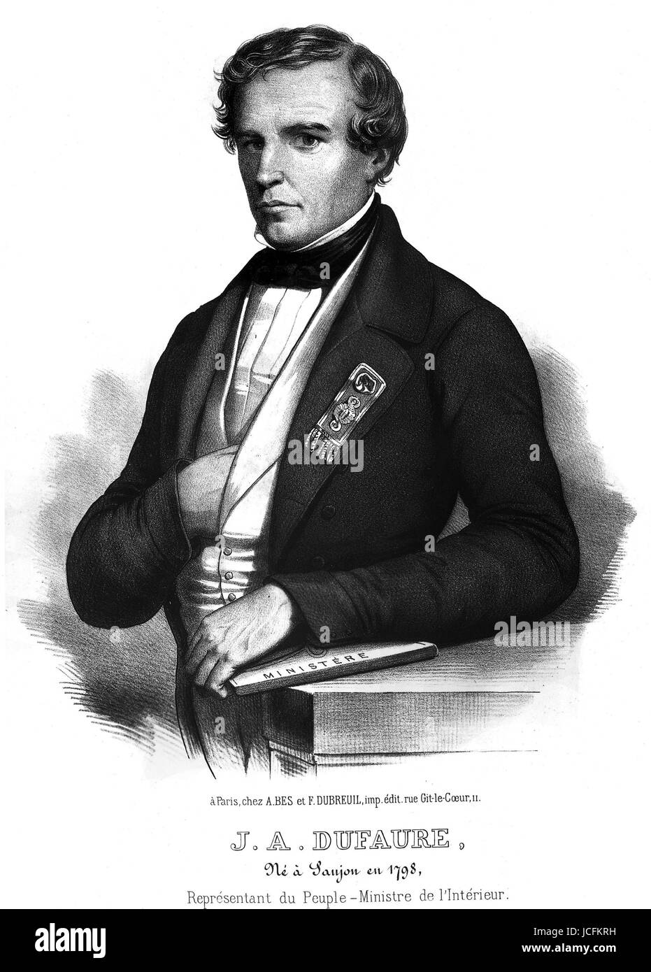 Jules armand dufaure Black and White Stock Photos & Images Alamy
