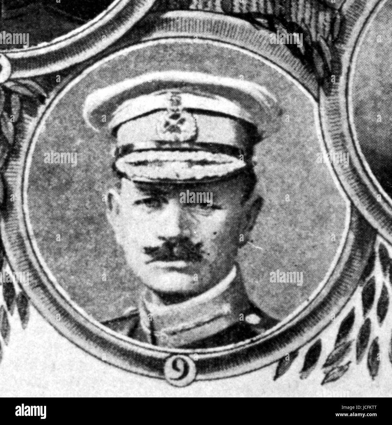 Portrait of Marshal Julian Byng (1862-1935), British army officer who fought during World War I with the British Expeditionary Force in France.  20th century Stock Photo