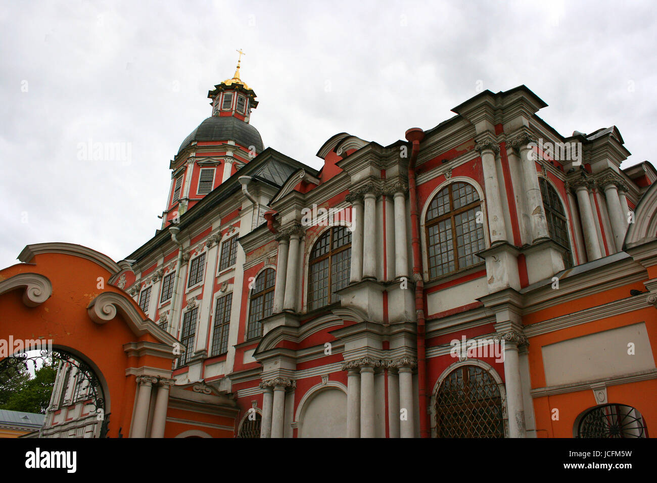 Alexander Nevsky monestary in Saint Petersburg - Russia Stock Photo