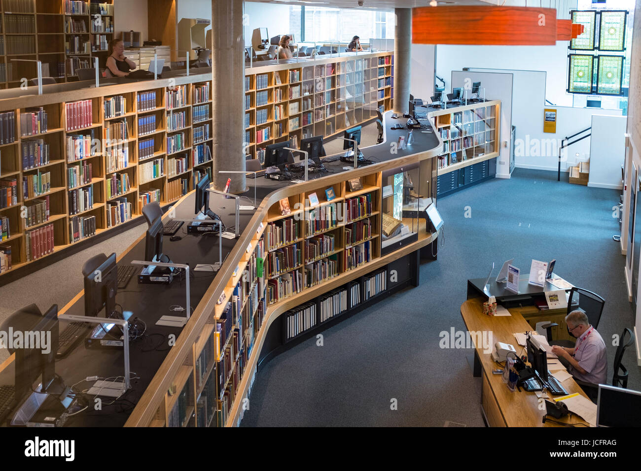 New extension to Dunfermline Carnegie Library & Galleries opened May 2017 in Dunfermline, Fife