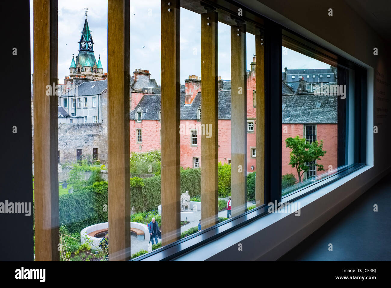New extension to Dunfermline Carnegie Library & Galleries opened May 2017 in Dunfermline, Fife