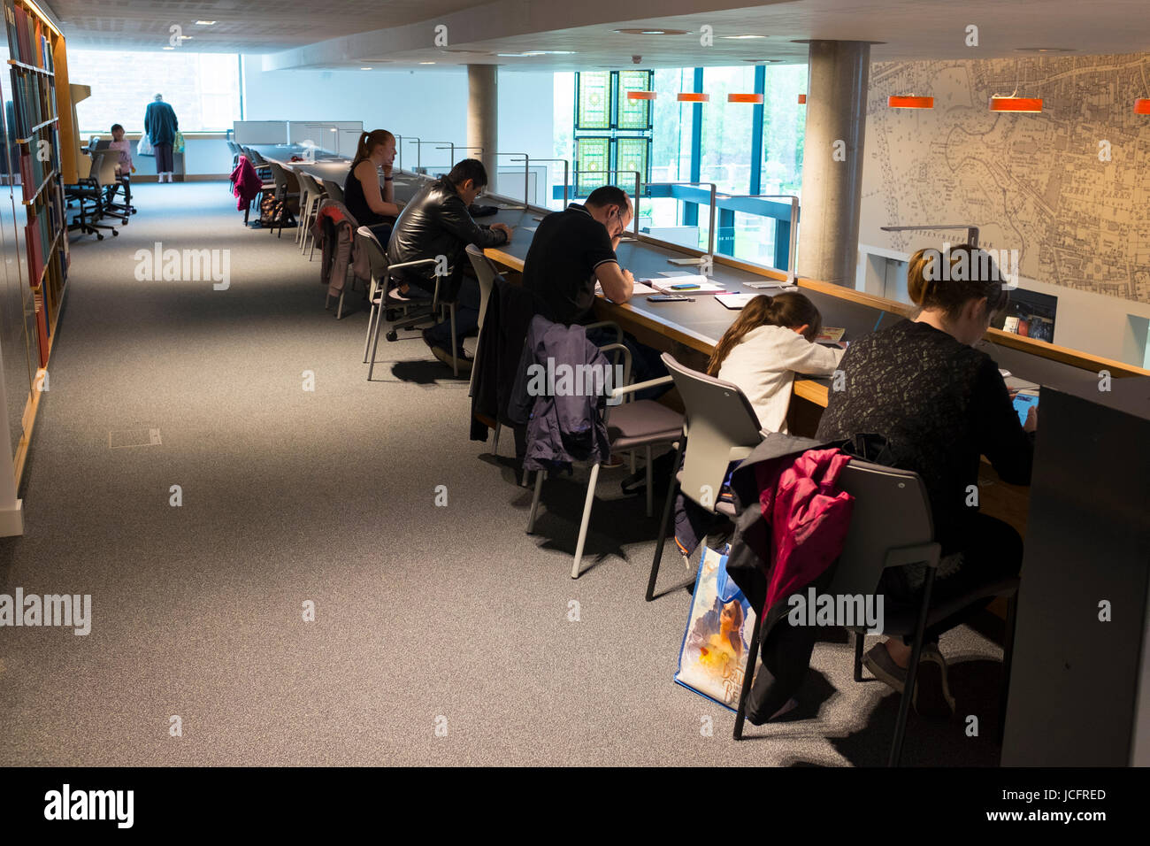 New extension to Dunfermline Carnegie Library & Galleries opened May 2017 in Dunfermline, Fife