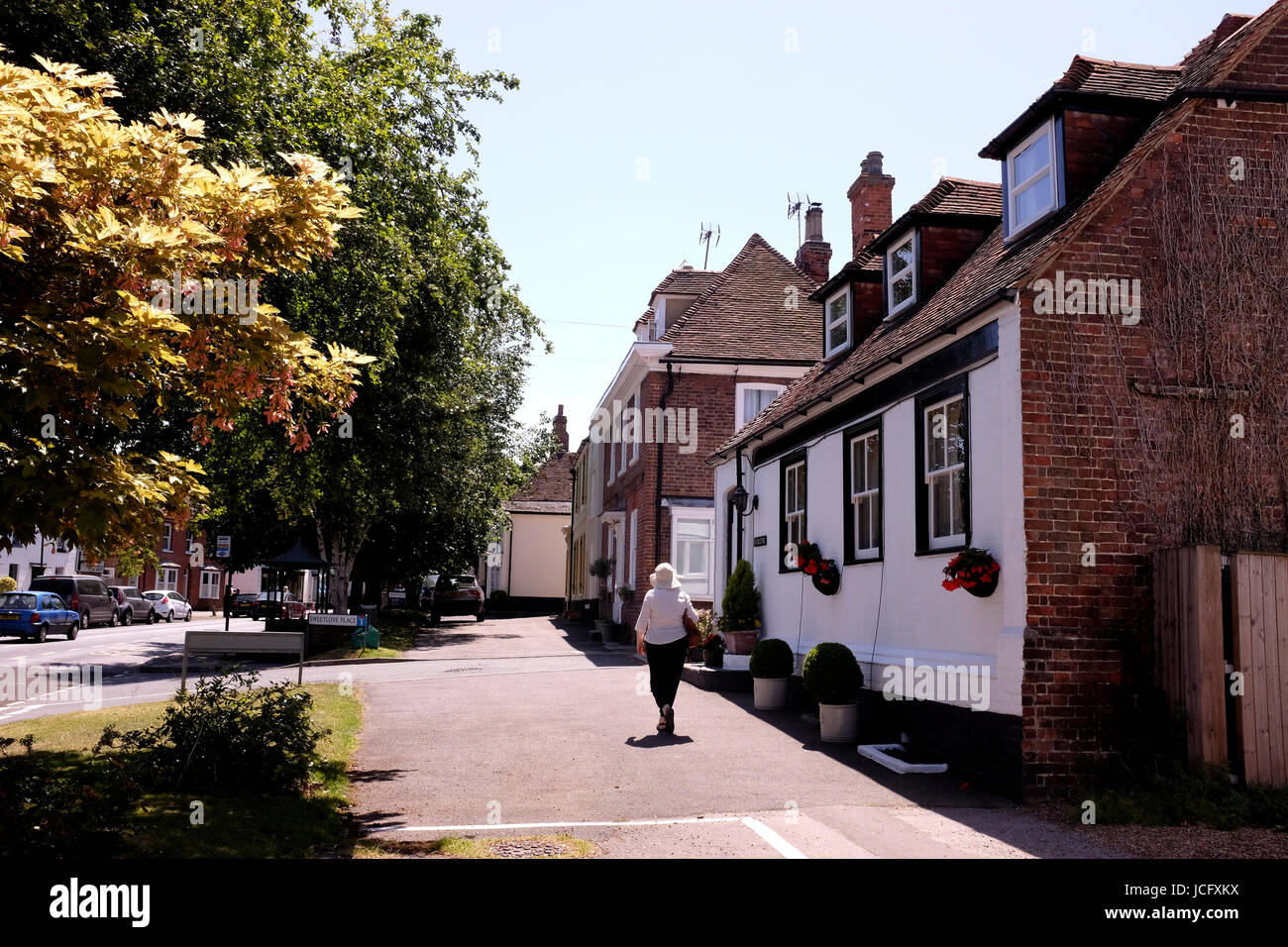 wingham civic parish and english kent village uk june 2017 Stock Photo