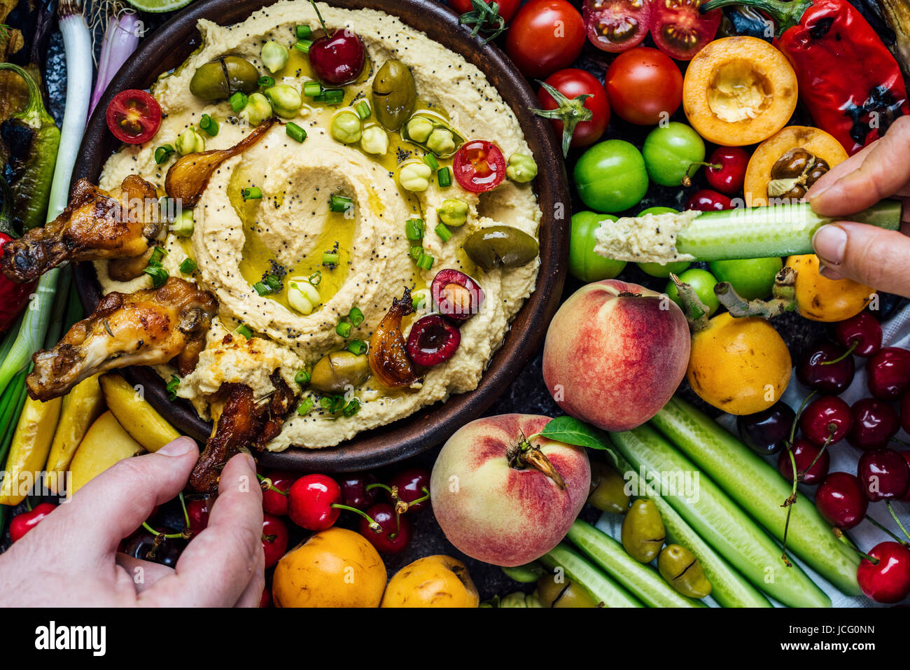 Chicken with poppy seeds hires stock photography and images Alamy