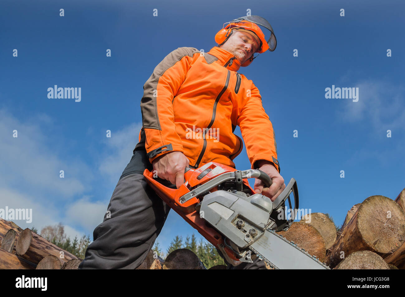 Chainsaw man power hi-res stock photography and images - Alamy