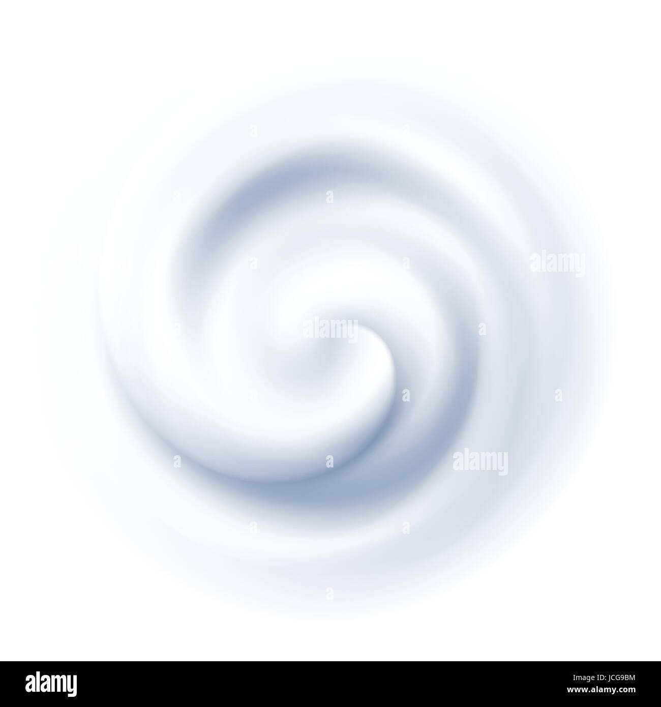 White Swirl Cream Texture Background. Vector illustration Stock Vector