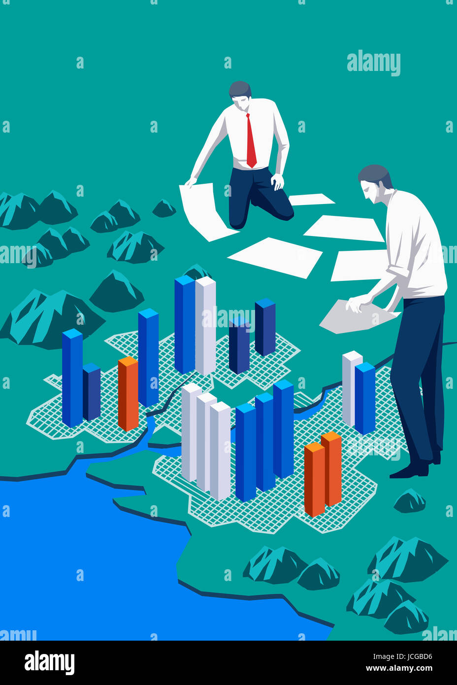 Issue of real estate economy Stock Photo Alamy