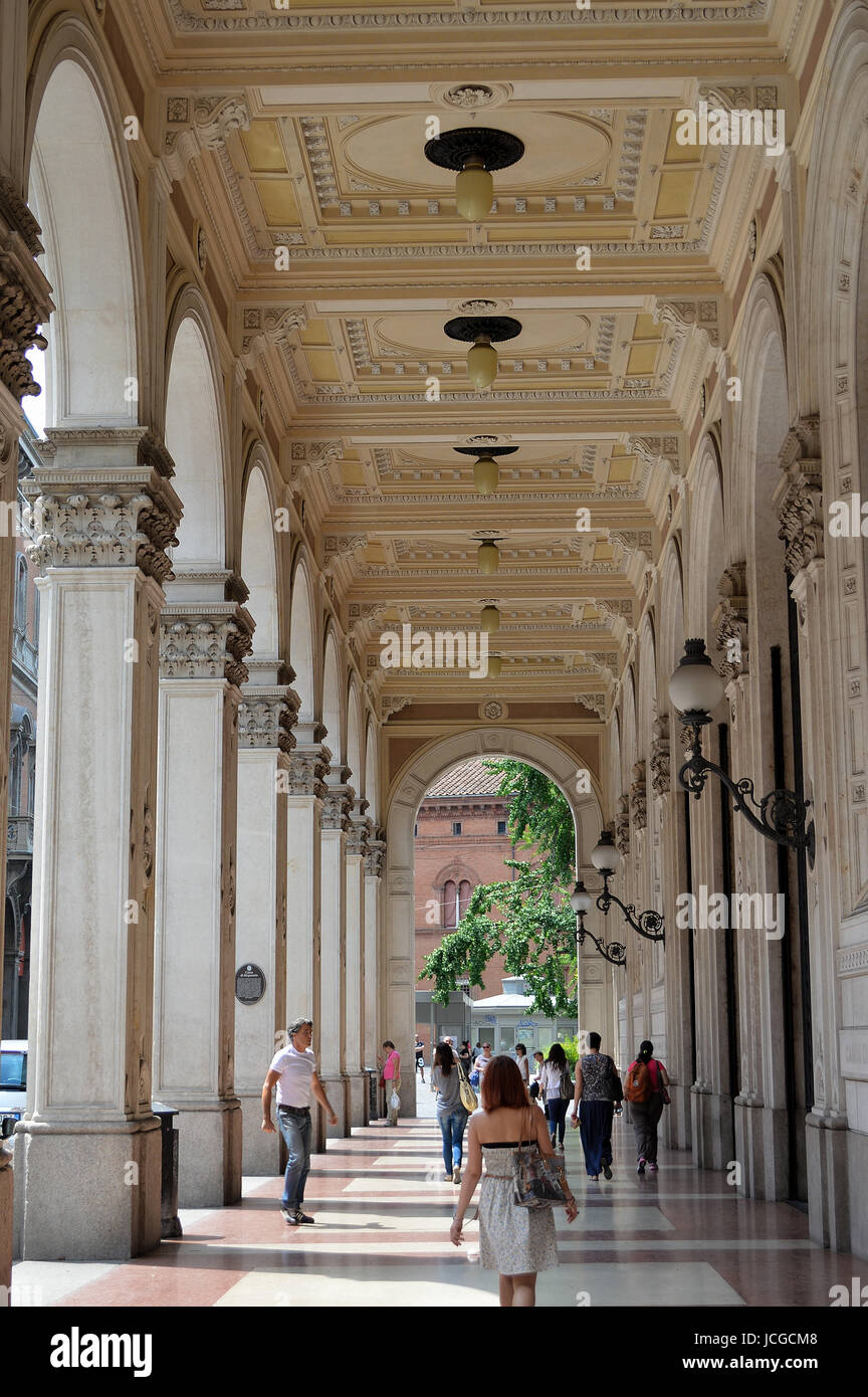 Streets of Bologna Stock Photo