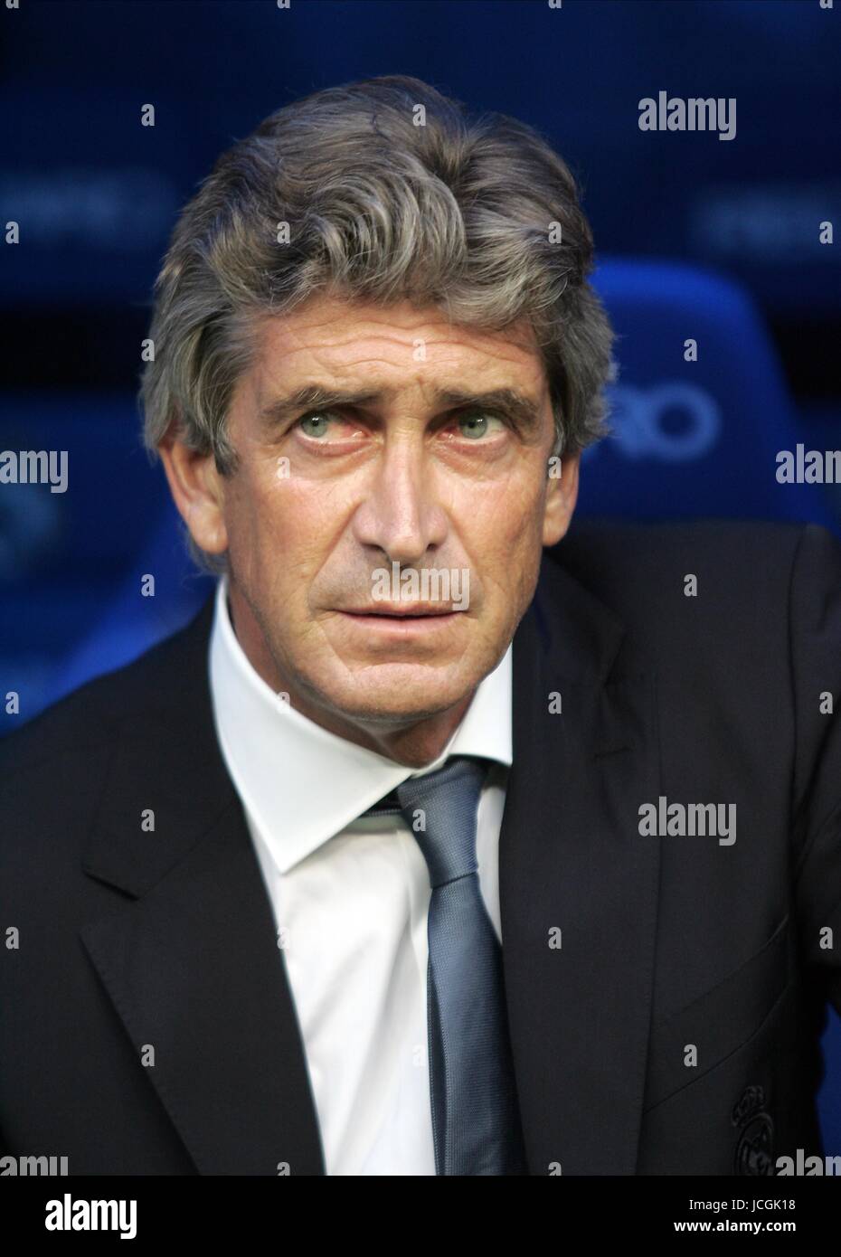 MANUEL PELLEGRINI REAL MADRID CF COACH REAL MADRID, LA LIGA SANTIAGO