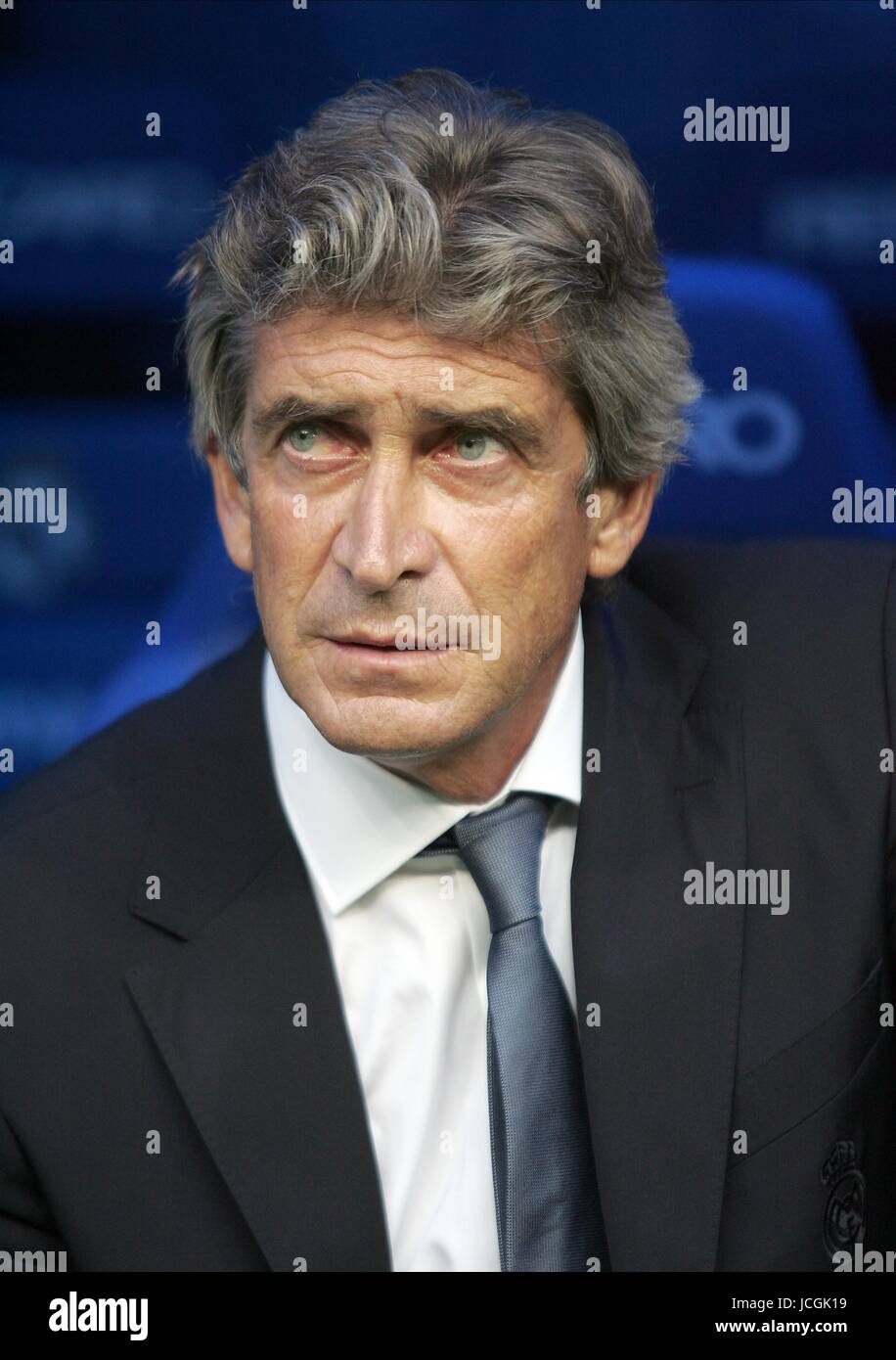 MANUEL PELLEGRINI REAL MADRID CF COACH REAL MADRID, LA LIGA SANTIAGO