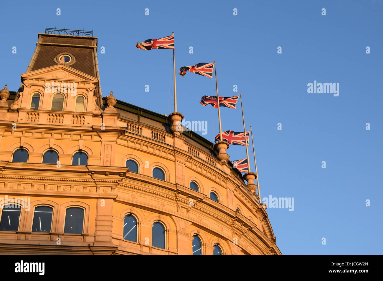 Wellington Arch and Hyde Park 2016 Stock Photo