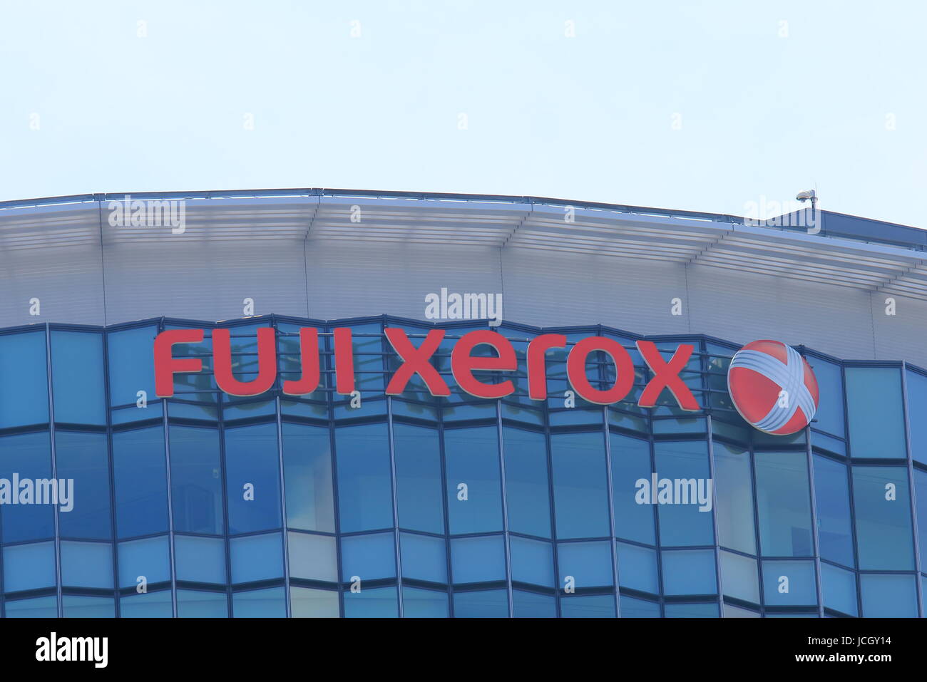 Fuji Xerox. Fuji Xerox produce xerographic and document related products founded in 1962. Stock Photo