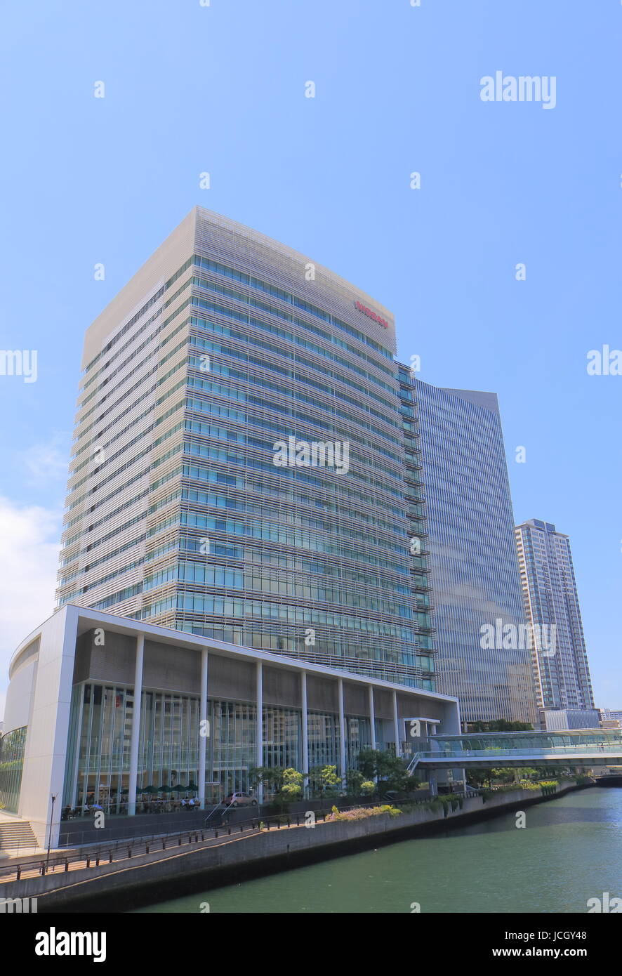 NISSAN car manufacturer headquarter office in Yokohama Japan Stock Photo Alamy