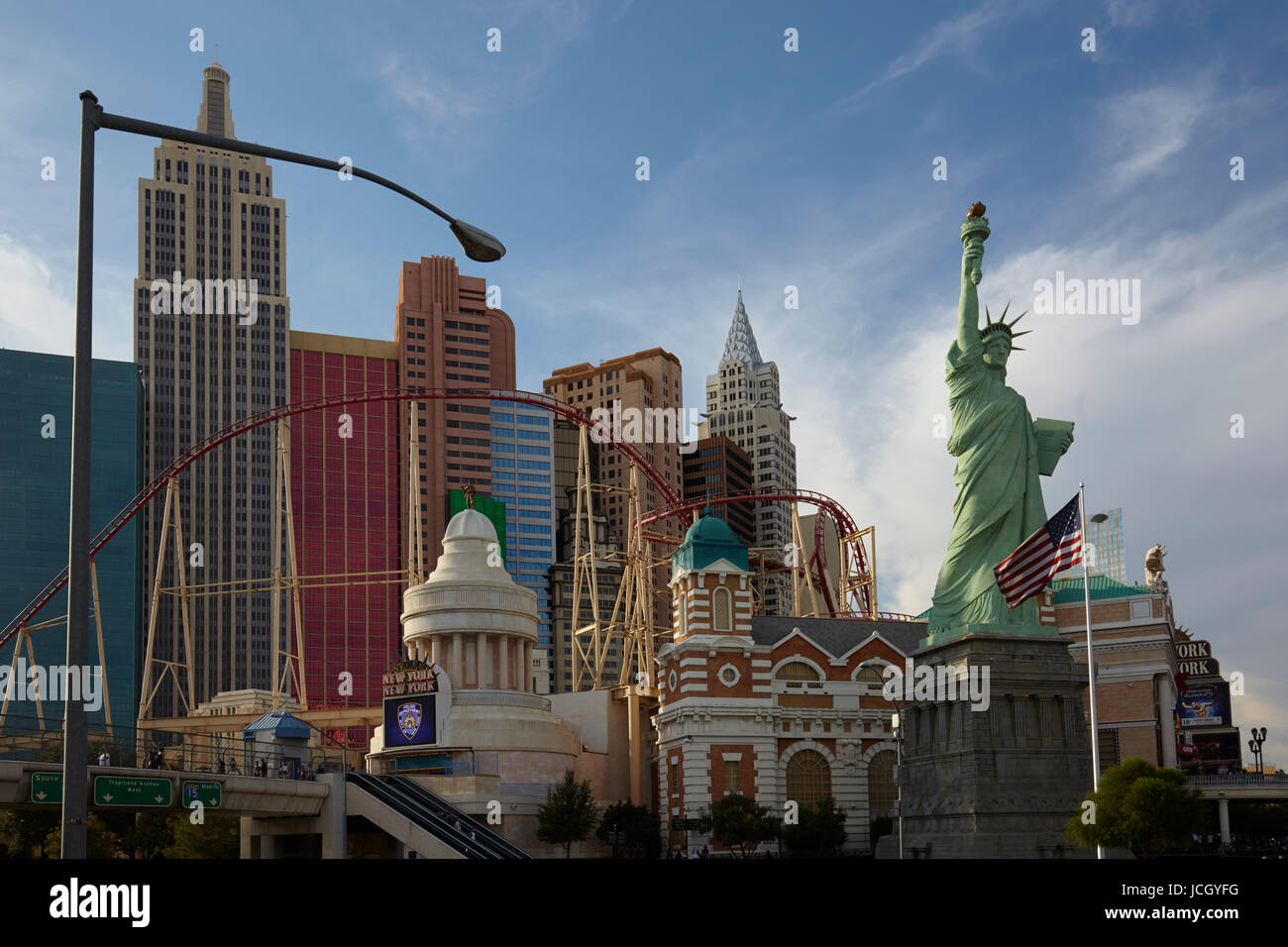 The Statue of Liberty in Las Vegas, Nevada, United States Stock Photo