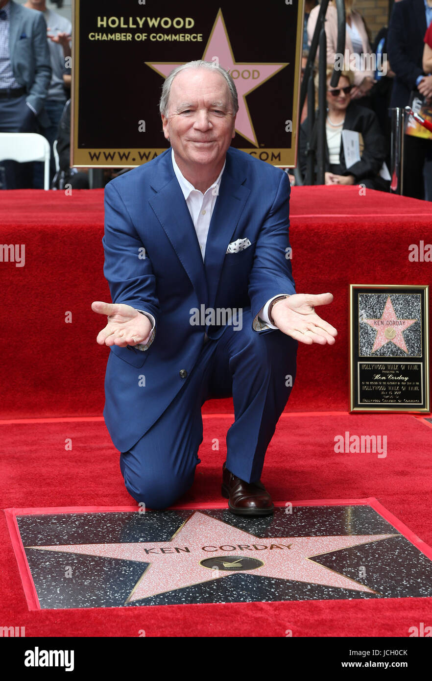 Television Producer Ken Corday Honored With Star On The Hollywood Walk Of Fame  Featuring: Ken Corday Where: Hollywood, California, United States When: 15 May 2017 Credit: FayesVision/WENN.com Stock Photo