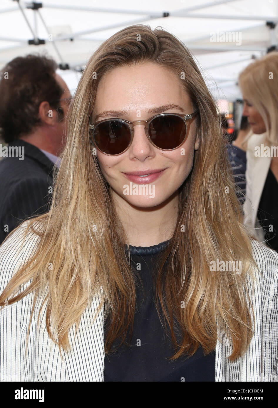 Television Producer Ken Corday Honored With Star On The Hollywood Walk Of Fame Featuring: Elizabeth Olsen Where: Hollywood, California, United States When: 15 May 2017 Credit: FayesVision/WENN.com Stock Photo