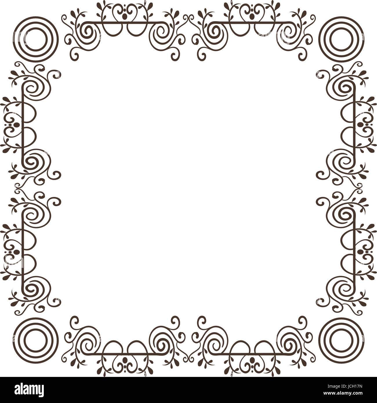 Elegant Victorian style frame Stock Vector Image & Art - Alamy