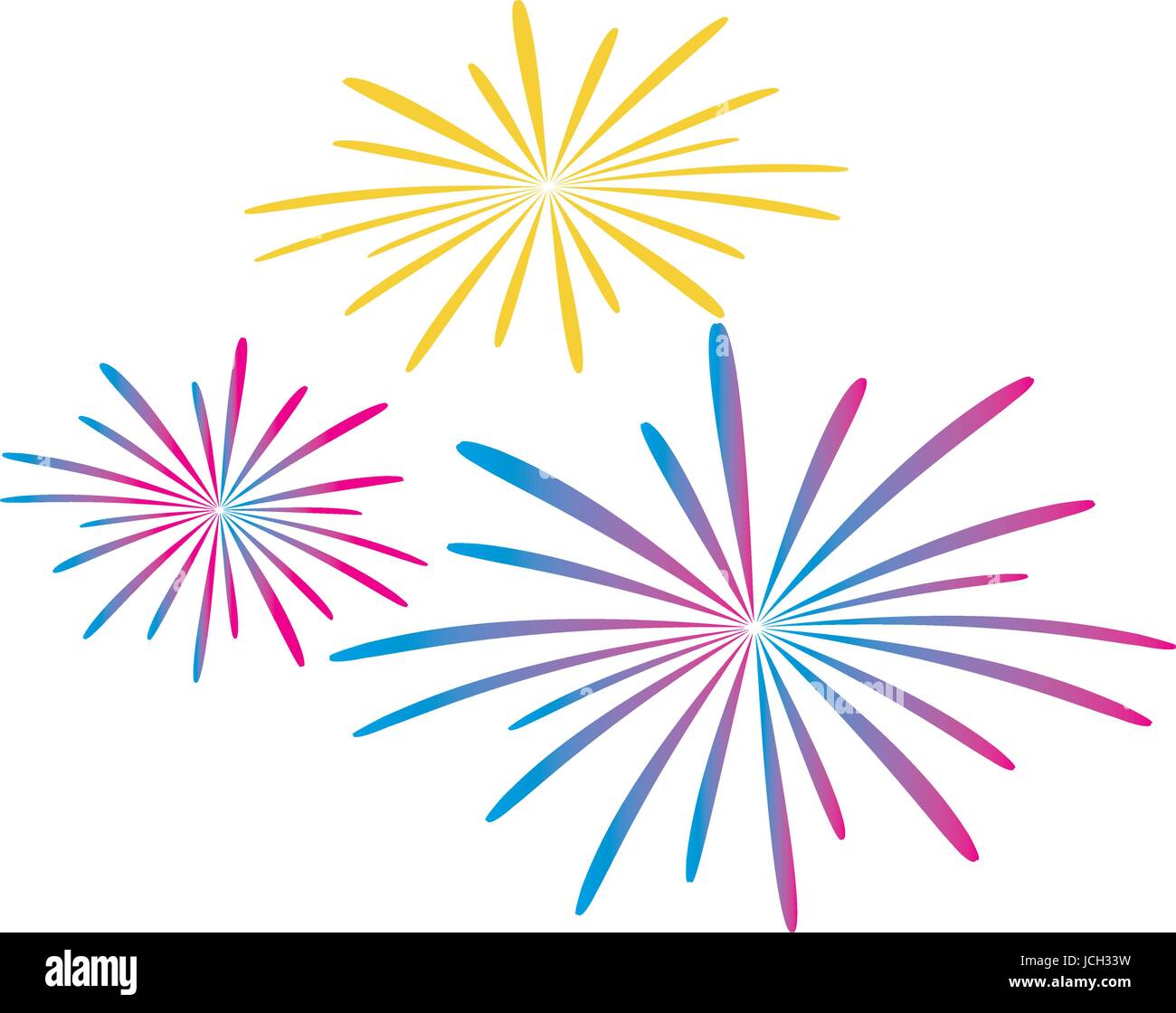 fireworks splash isolated icon Stock Vector Image & Art - Alamy