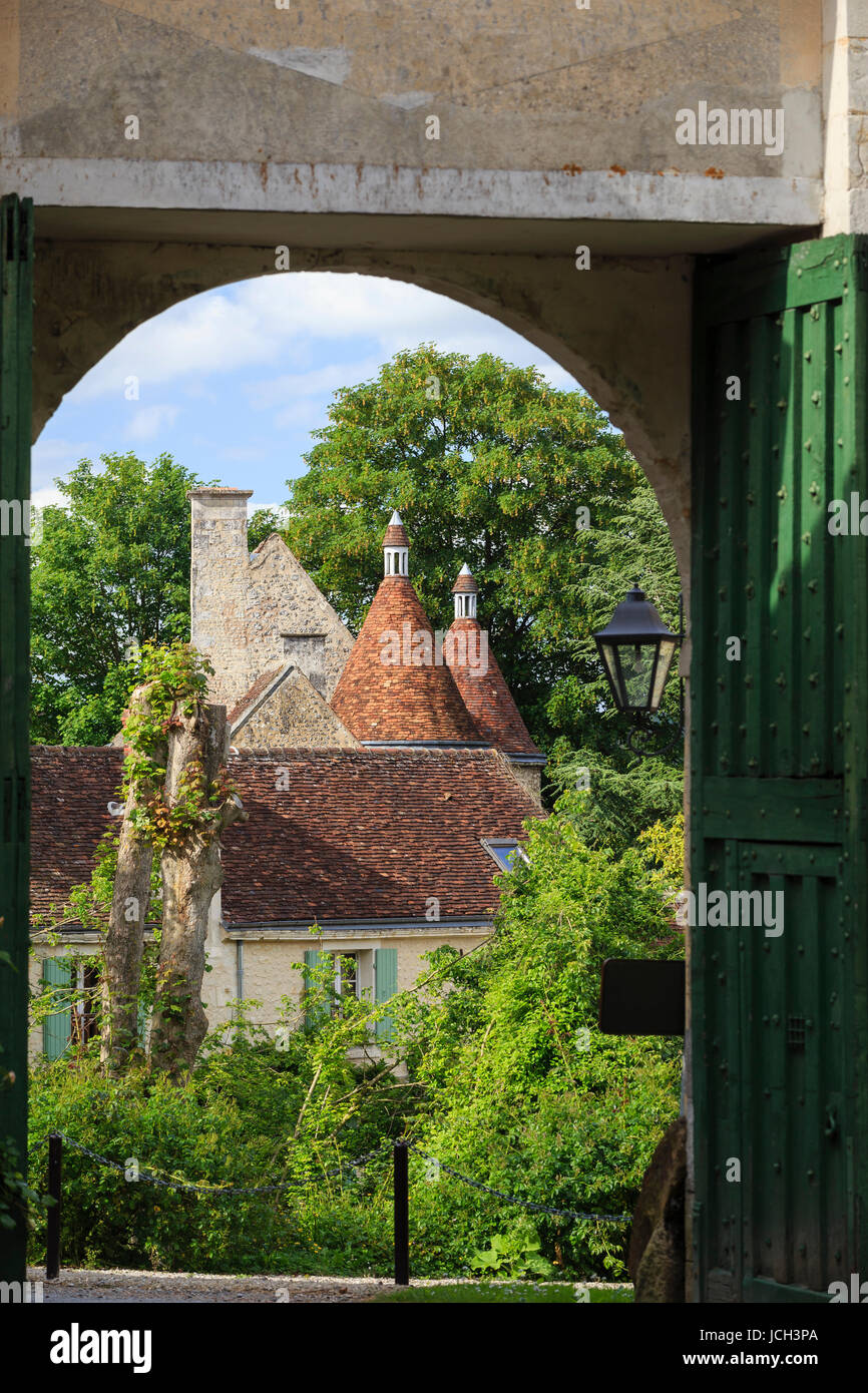France, Orne (61), CondeauauPerche, hameau de Villeray, vue sur les