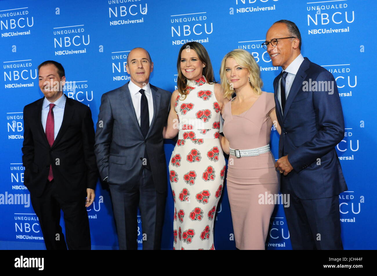 Chuck Todd, Matt Lauer, Savannah Guthrie, Megyn Kelly and Lester Holt