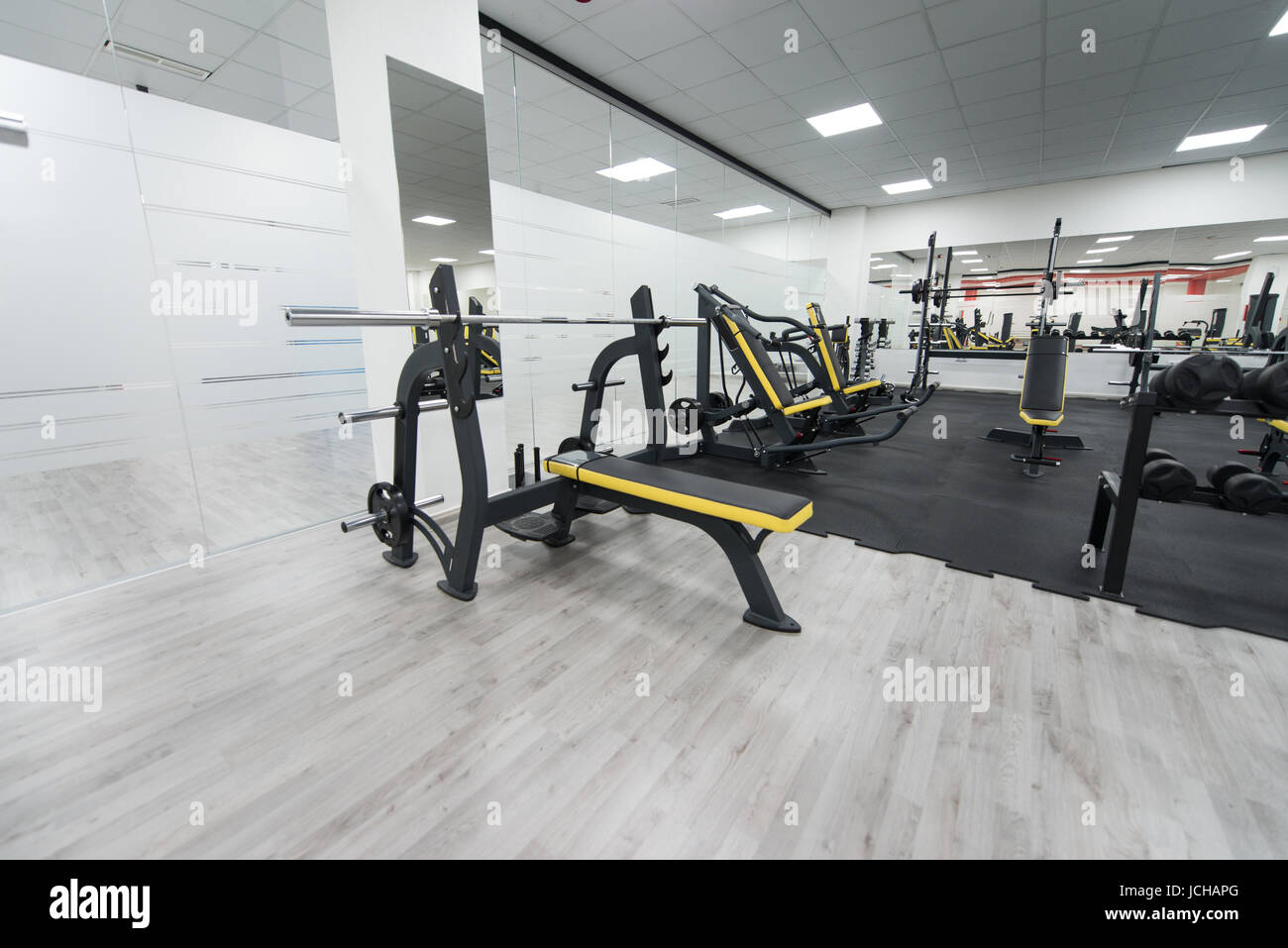 fitness center equipment