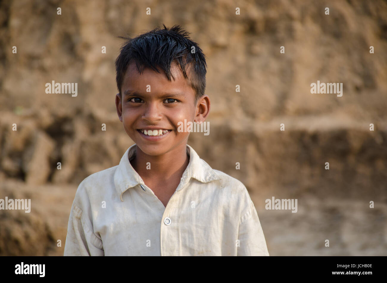 AMRITSAR, PUNJAB, INDIA - 21 APRIL 2017 : portrait of Indian boy ...
