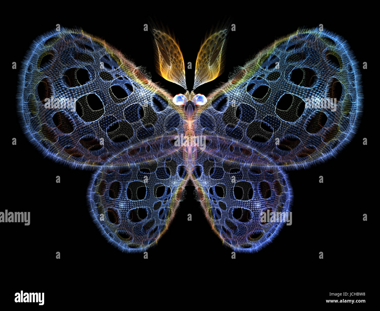 Never Were Butterflies series. Interplay of isolated butterfly patterns ...