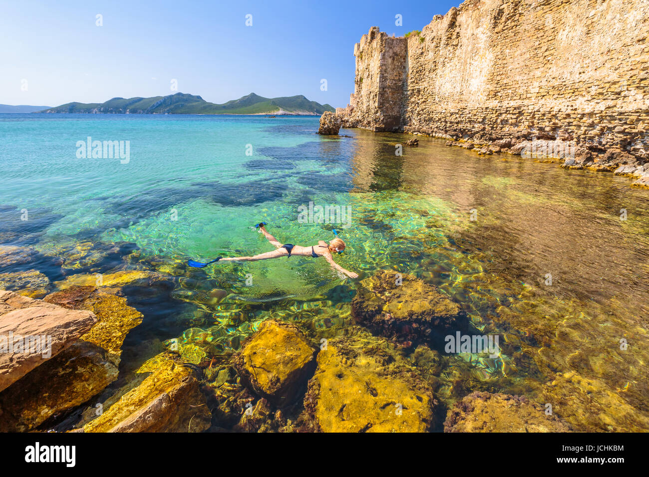 Greek woman bikini hires stock photography and images Alamy