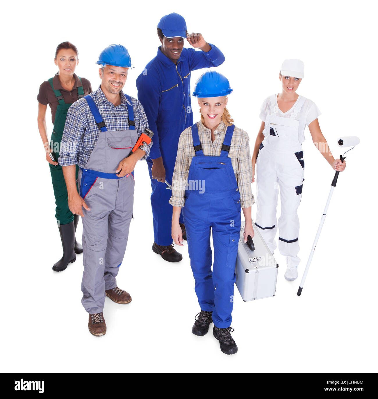 People representing different professions hi-res stock photography and ...