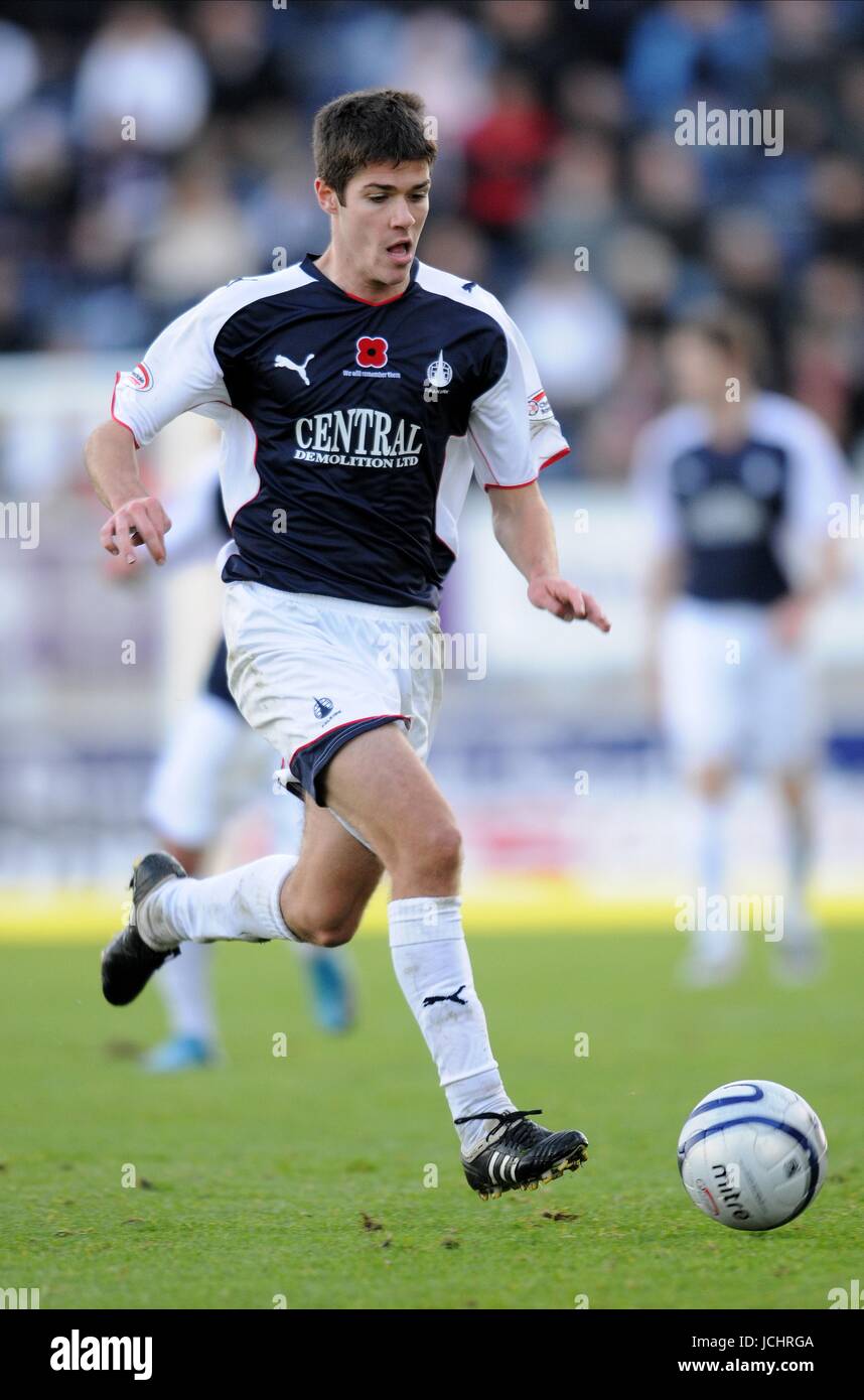 RYAN FLYNN FALKIRK FC FALKIRK V GLASGOW CELTIC THE FALKIRK STADIUM