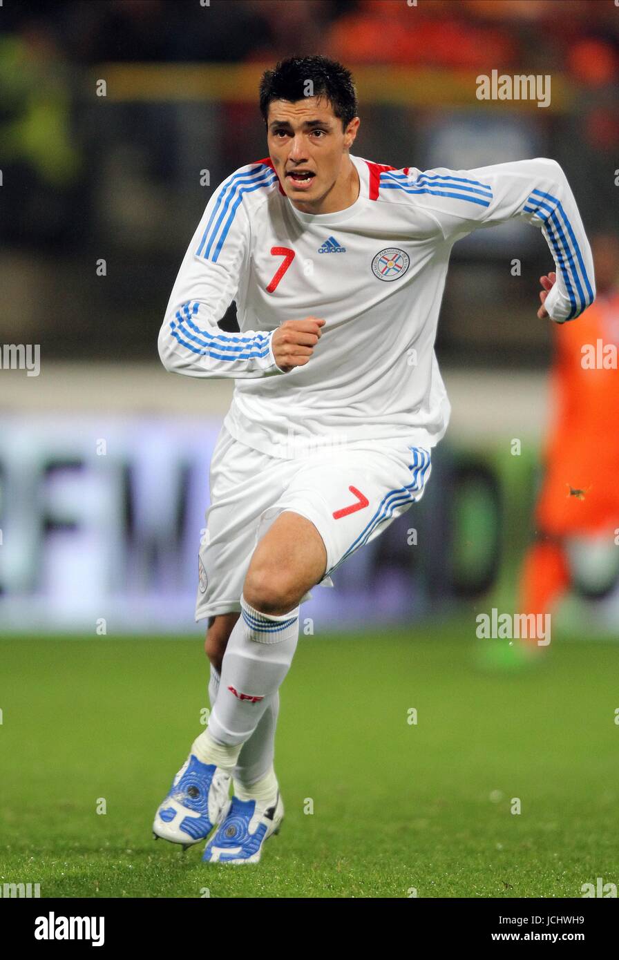 OSCAR CARDOZO MARIN PARAGUAY HOLLAND V PARAGUAY ABE LENSTRA STADIUM ...