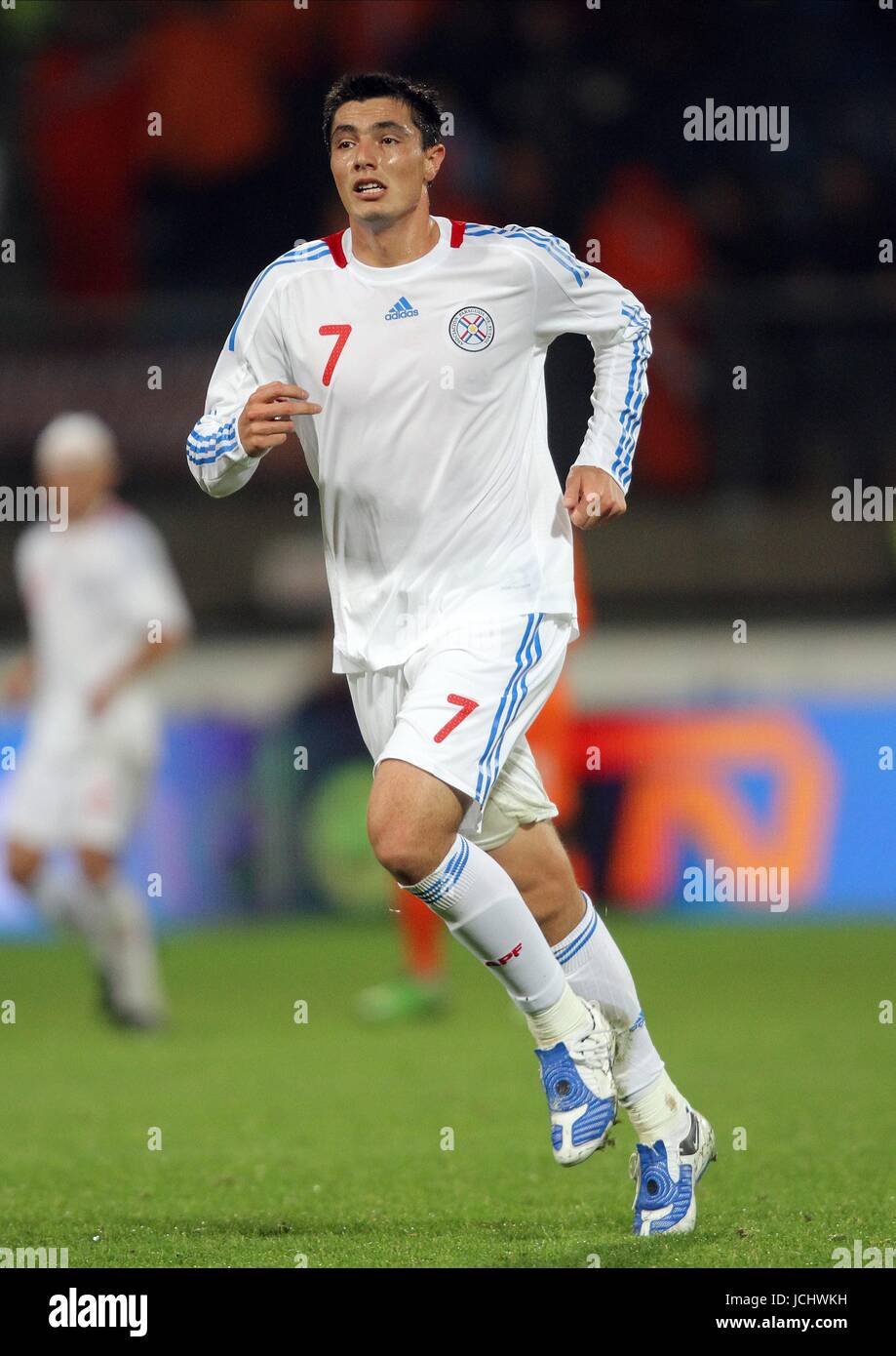 OSCAR CARDOZO MARIN PARAGUAY HOLLAND V PARAGUAY ABE LENSTRA STADIUM ...