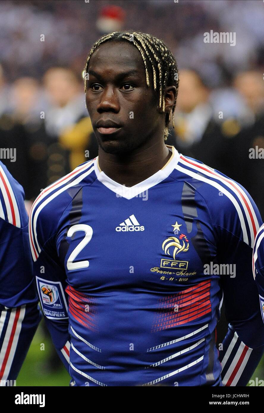 BACARY SAGNA FRANCE & ARSENAL FRANCE V REPUBLIC OF IRELAND STADE DE FRANCE, PARIS, FRANCE 18 November 2009 GAB4306     WARNING! This Photograph May Only Be Used For Newspaper And/Or Magazine Editorial Purposes. May Not Be Used For, Internet/Online Usage Nor For Publications Involving 1 player, 1 Club Or 1 Competition, Without Written Authorisation From Football DataCo Ltd. For Any Queries, Please Contact Football DataCo Ltd on +44 (0) 207 864 9121 Stock Photo