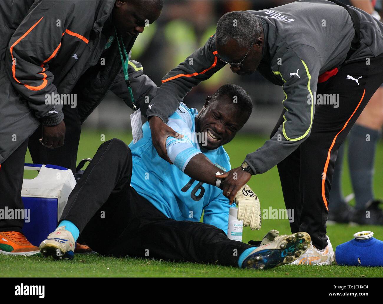 ARISTIDE ZOGBO IVORY COAST GERMANY V IVORY COAST VELTINS ARENA